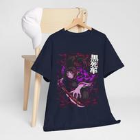 Kokushibo Tshirt Demon Slayer Kimetsu No Yaiba Anime Unisexga Black Shirt All Size M