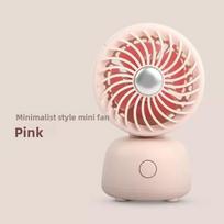New Summer Cartoon Desktop Charging Fan - USB Desktop for Students, Bedside in Dormitory, Home Use No ears