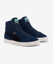 [Noah] Suede Mid MIJ Blue/Navy/Cream PUMU242CSSN024NV 230