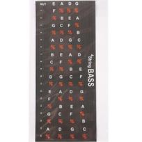 Portable Guitar Fingerboard Sticker Tone Guitar Scales Stickers  Musical Scale Fingerboard 4-string bass