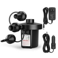 Electric Air Pump with 3 Nozzles 110V AC/12V DC Portable Quick Fill Perfect Inflator Deflator Pumps for Inflatables electric pump juoda