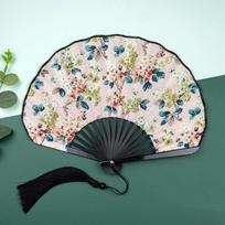 Lightweight Folding Hand Fan Portable Chinese Style Fan Creative Mini Shell Fan  For Women Style 7