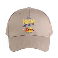 Hello Summer Watermelon and pineapple holiday Summer Woman Man Baseball Cap Adjustable with Curved Brim Duckbill Cap Adjustable