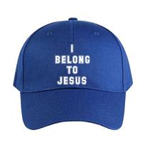 I Belong To Jesus Caps Summer Adult Baseball Cap Adjustable with Curved Brim Duckbill Hat Protection Sun Hats Adjustable