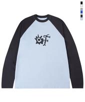 Graver [Unisex] Of Symbol Vintage Raglan Long Sleeve T-Shirt_3Color Cream Black/M
