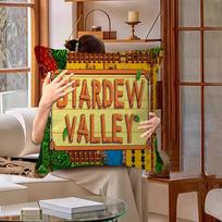 S-stardew Valley Cushion Cover Pillow Cover Decor Pillowcase Printed Cushion Case For Couch 30x30cm