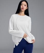 Xexymix Daily Feather Basic Long Sleeve Coconut Milk Coconut Milk/L