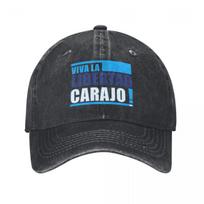 Vintage Javier Milei Viva La Libertad Carajo Baseball Caps Unisex Distressed Washed Snapback Outdoor Workouts Adjustable Hat One Size