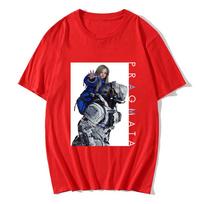 Game Pragmata Key Art Tshirt Cotton Short Sleeve Summer Streetwear Oneck Fashion Graphic Print Merch Loose Casual Male Tshirt S