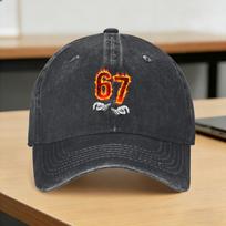 Baseball Cap Fire   Meme Six Seven  Hands Meme Summer Yk Cute Hip Hop Hats Unisex Print Tennis Skate Sun Baseball Caps One Size