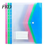 Loose-leaf Binder Compatible 3Pcs 11 Hole A4 File Folder with Snap Button, Colorful Document Organizer, Project Organizer Horizontal & 3pcs Transverse