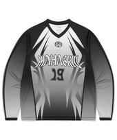 Maha Grid Tribal Racing Jersey Black(Mg2Esmt560A) Black/L