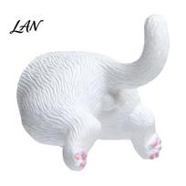 Decorative Whiteboard Magnets 3D Cat Butt Refrigerator Magnet, Kitten Ass Cabinet Fridge Home Kitchen Office Decoration Gift for Lovers A