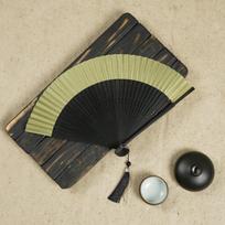 with Tassel Chinese Fan Handhold Dance Fan Antique Silk Fan Bamboo Folding Fan  Gift