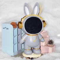 Large Capacity Astronaut Savings Bank Night Lamp Space Rabbit Savings Bank  Adults/Girls/Boy style A