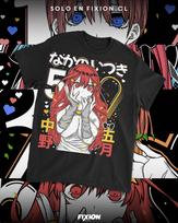 Miku Nakano The Quintessential Quintuplets Anime Unisexga Black Shirt All Size S