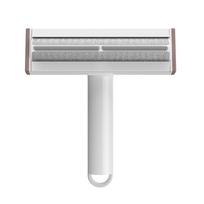 Custom Logo Eco-Friendly Plastic Polyester Pet Hair Remover Grooming Tool Cat Hair Float Brush Roller Washable Indoor Use Light (Light Grey,19*20*8cm) šviesiai pilka spalva