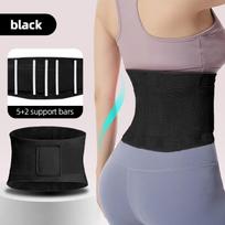 Adjustable Sports Waist Trainer Breathable Lumbar Waist Back Support Protection Waist Support Brace M juoda