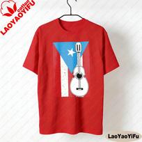 Puerto Rico Ukulele Shirt Boricua TShirt Puerto Rico Unisex Unisex Casual Tshirt Cuatro PuertorriqueO Clothing Daily Life Tops S