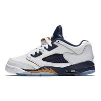 Air Jordan 5 Retro Low Dunk From Above Gs 314338-135 37.5 auksas/balta