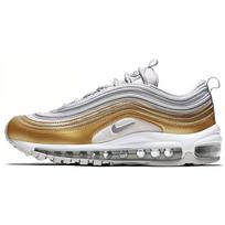 Nike Air Max 97 Vast Grey Metallic Gold Womens AQ4137-001 38 balta/auksas