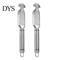 Seafood Preparation Tool Fish Scale Remover Tool, 304 Stainless Steel Scaler with Heavy Duty Garlic Masher, 2-in-1 Kitchen Gadget for Home Market 2pcs