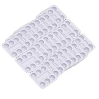30Pcs Multifunctional Ink Tray Disposable Tattoo Pigment Holder Nail Art Palette  Beauty Salon 30pcs trays
