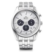 ORIENT Laikrodis Orient Stretto Saulės energija varomas Chronografas Baltas Garantija [ORIENT] RN-TX0305S Vyriškas (Įtraukta iš vidaus gamintojo)
