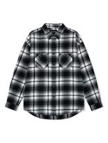 Yes Ic Flannel Check Shirt Black Black/S