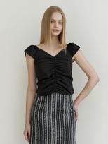 Kinder Baby Cooing Shirring Blouse - Black Black