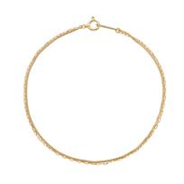 Vendome Aoyama Bracelet K18 Yellow Gold Double Strand AGVB4894LSYG [Official]