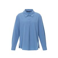 Sup Basic Shirt Collar Blouse (Sz9Ls31) Blue(43)/055