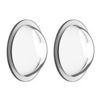 Car Front Camera Cover 1 Pair 360 Degree Protection Lens Cover Anti-Scratch High Transparency Universal Automobile Accessories