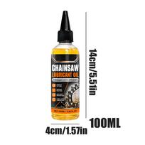 100ml Chain Lube Lubricant, Penetrating Lubricating Shine Cleaner, For Chainsaw Electric Trimmer Sliding Door Sewing Machine