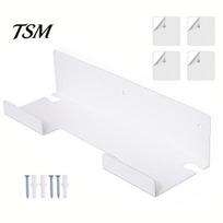 Hair Straightener Organizer Holder, Wall Mounted Acrylic Dryer Curling Mount Care Iron Tool for Vanity Bathroom Barber Shops Holder 1pc balta