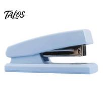 Office Supplies for Paper Organization Mini Stapler, with Ergonomic Curved Design, Handheld Morandi Color Portable Stapler School Home And Use mėlyna