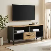 Saugojimo spintos Natūrali 100 x 33 x 46 cm Kietas mango medis