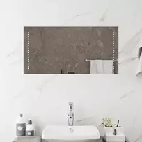 LED vonios veidrodis Skaidrus 80 x 40 cm grūdintas stiklas