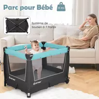 Promotion 5-in-1 sulankstoma kelioninė lovelė žalia