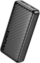 PowerBank AWEI P6K Pro 20000mAh 2xUSB-A/USB-C juodos spalvos