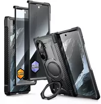 Dėklas SUPCASE UB GRIP MAG MAGSAFE 2-SET GALAXY Z FOLD 8 Juodas