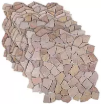 Mozaikos plytelės Raudona 30 x 30 cm Marmuras