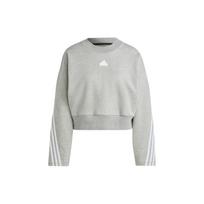 Adidas Logotipas Šoninė Juostelė Ilgomis Rankovėmis Megztinis Palaidinė Moteriškas megztinis Pilkas IB8496 XL gray