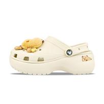 Crocs Classic Platform Clog BNK EVA Simple Fashion Versatile Casual Hole Shoes Women's Capybara 39-40