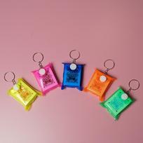 Compact Poker Keychain: Mini Pendant Card Game for Travel & Outdoor Fun