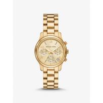 Michael Kors Mini Runway Gold-Tone Watch MK7326 auksas