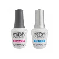 2pcs Top Sealer Long Lasting Nail Polish Set Beginner Soak Off Foundation Base