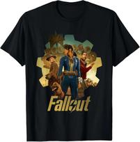 Fallout - New Vegas Trio 100% Cotton T-shirt Mens Tees Top 2XL