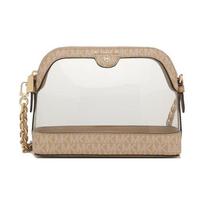 MICHAEL KORS Jet Set Classic Presbyopia Zipper Opening Transparent Shell Bag Crossbody Shoulder Bag Women's Camel ruda