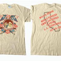 1980 Willie Nelson and Merle Haggard concert 2 sided sand T shirt Unisex T-Shirt XL